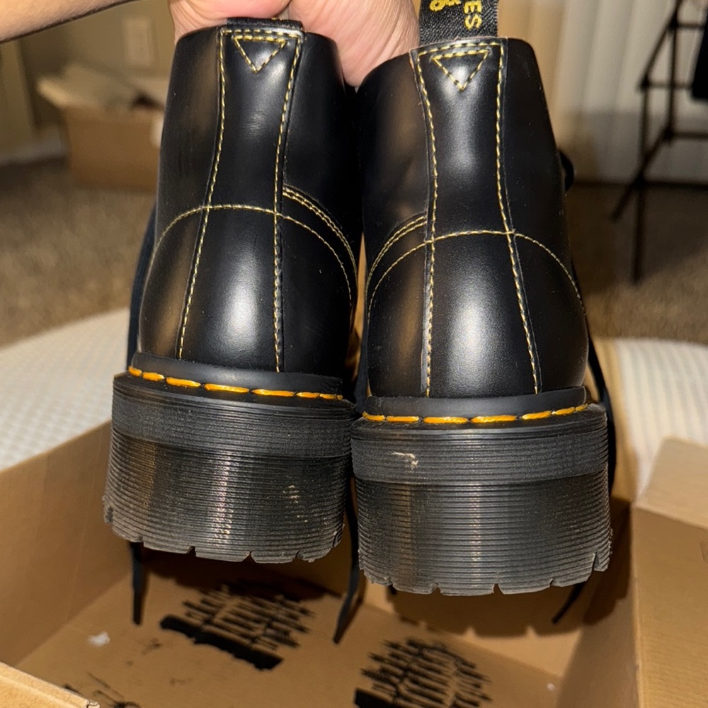 Dr. Martens Church Platform Monkey Boots - Picture 9 of 10